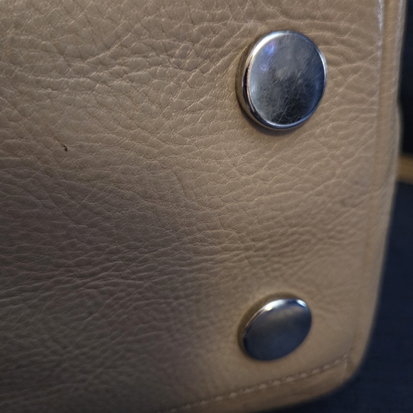 Fossil Neutral Leather Satchel – Quiet Luxury, Loud Opinions - Picture 9 of 16